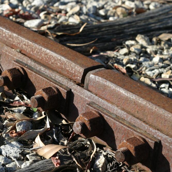 rusty rail